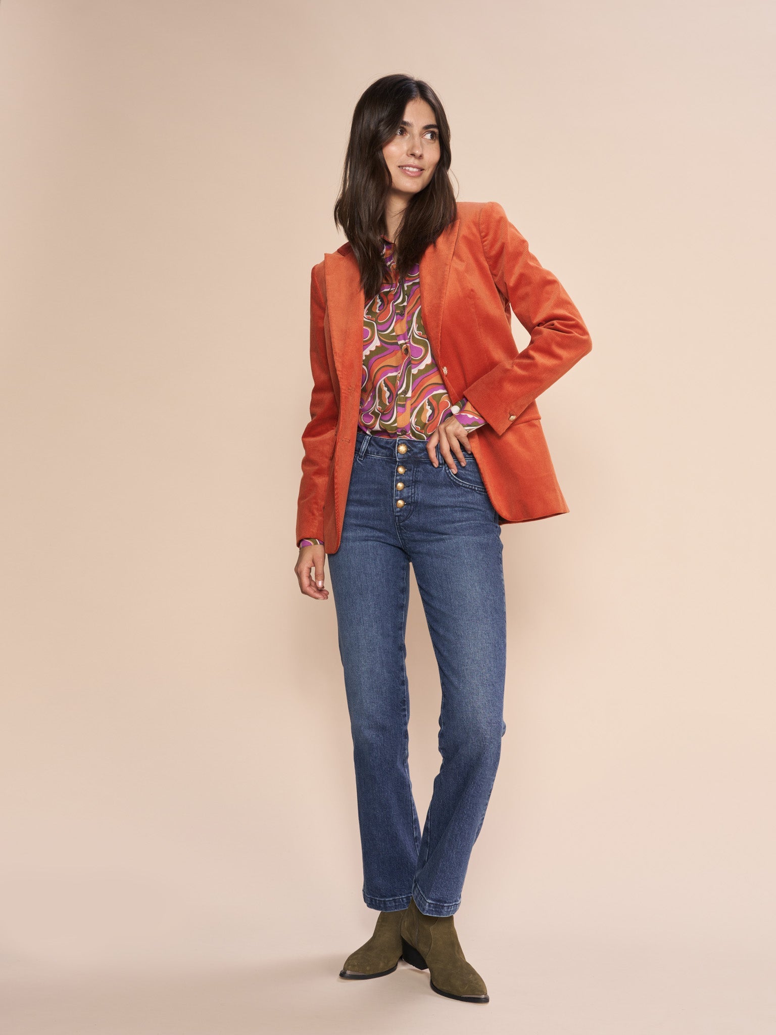 Modelshot / Dark Blue / Detail